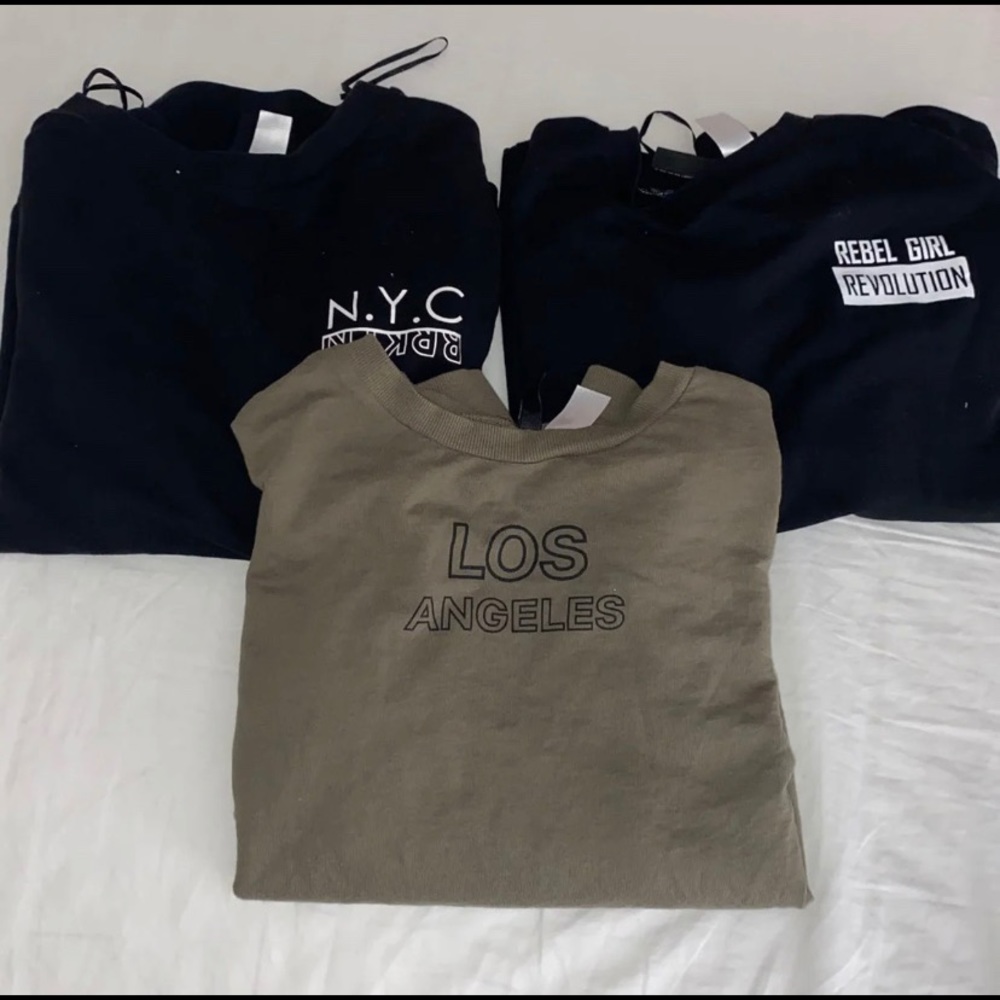 H&M long sleeves